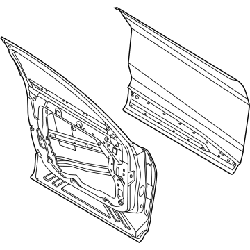 Ford LJ8Z-5820124-C Door Shell