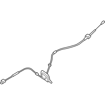 Mercury 6F9Z-7E395-C Cable Assembly