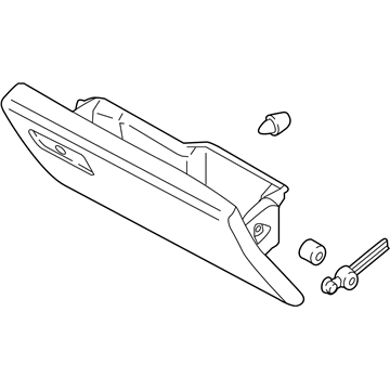 Ford GL3Z-15060T10-BAA Glove Box Door