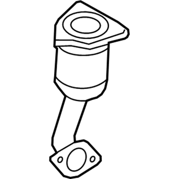 2011 Ford Fusion Catalytic Converter - AE5Z-5E212-A