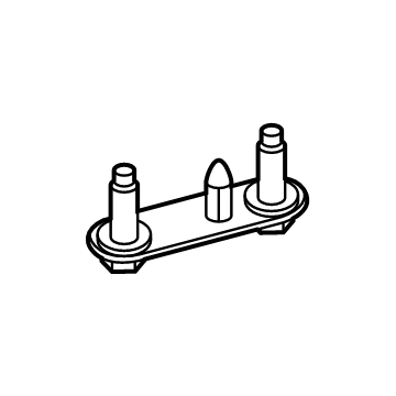 Ford -W721574-S439 Mount Bracket Bolt Plate