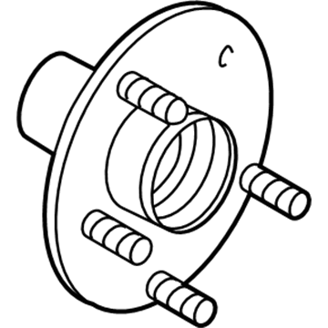 Lincoln XL1Z-1104-AE Hub Assembly