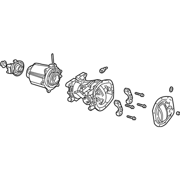 2006 Ford Escape Differential - 5L8Z-4026-AA