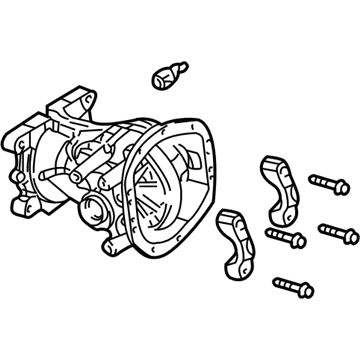 2006 Ford Escape Differential - YL8Z-4141-BA