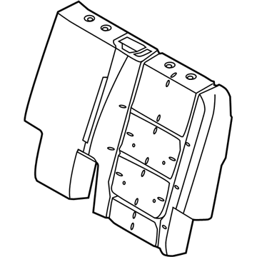 Ford DB5Z-7866801-A Seat Back Pad