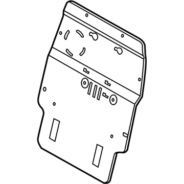 Ford BB5Z-7860508-D Seat Back Panel