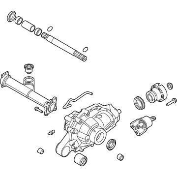 Ford MB3Z-4141-B Axle