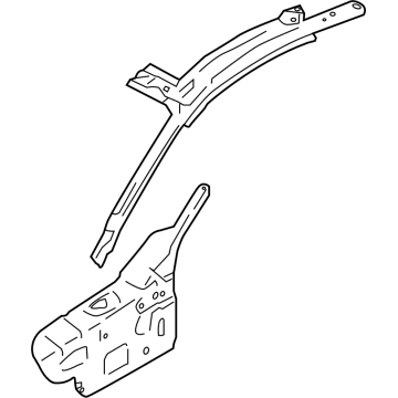 Ford PR3Z-63025B32-A Windshield Pillar Reinforcement