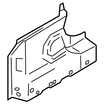 Ford PR3Z-6302500-A Lower Pillar Reinforcement