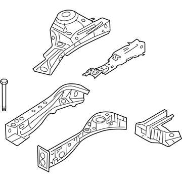 Ford 9E5Z-16054-A Apron/Rail Assembly