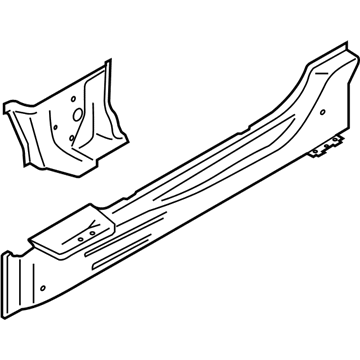 Ford FR3Z-6310115-A Side Rail