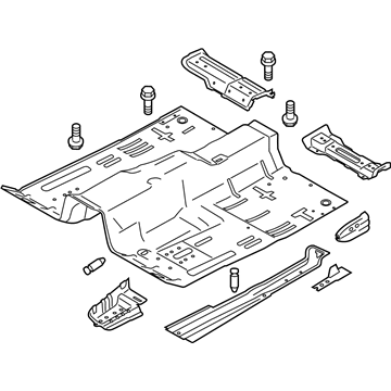 Ford FR3Z-6311135-A Front Floor Pan