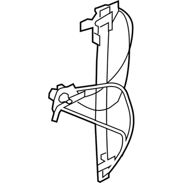 2010 Ford E-350 Super Duty Window Regulator - 6C2Z-1523200-BA