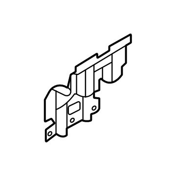 Ford NZ6Z-18192-A Center Reinforcement