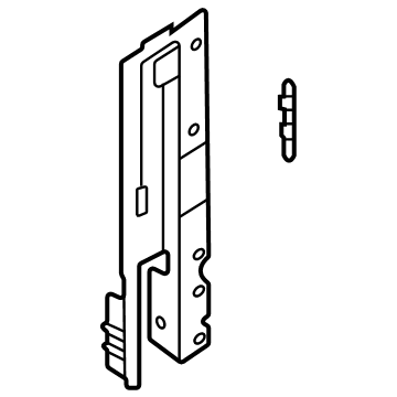 Ford NZ6Z-6041032-C Hinge Reinforcement