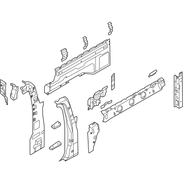 Ford NZ6Z-6027790-B Inner Panel Assembly