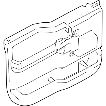 Ford LC3Z-2823942-AA Door Trim Panel