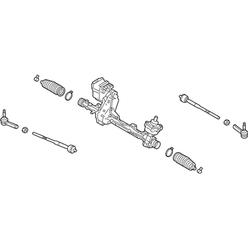 2013 Ford Taurus Rack And Pinion - DG1Z-3504-G