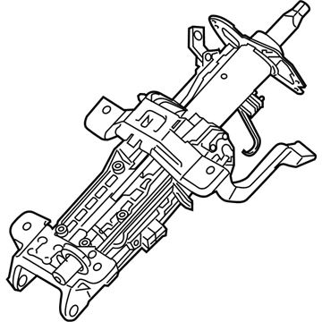 Ford Police Interceptor Utility Steering Column - N1MZ-3C529-D