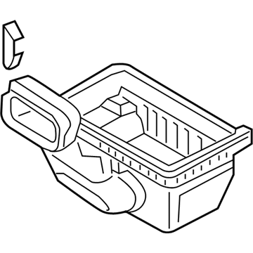 Ford AA5Z-9A600-B Lower Tray