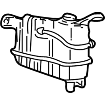 Ford 3L3Z-8A080-AB Tank Assembly - Radiator Overflow