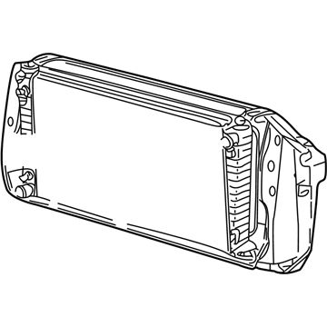 Lincoln Navigator Radiator - YL1Z-8005-CA