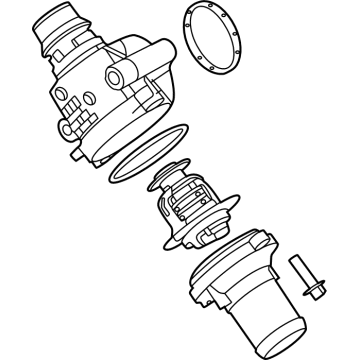 Ford BR3Z-8A586-N Thermostat Housing