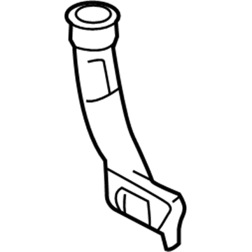 Ford JL1Z-19E630-CA Defroster Duct Extension