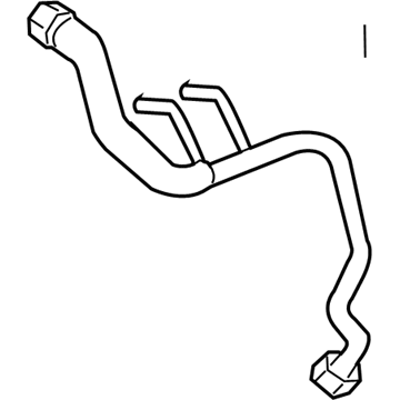 Ford 2L3Z-9D477-EA EGR Tube