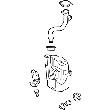 Ford EJ7Z-17618-A Reservoir - Windshield Washer