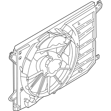 Lincoln DS7Z-8C607-B Fan Assembly