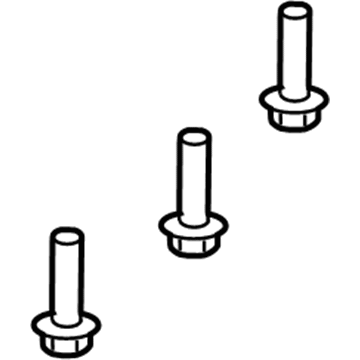 Ford -W707658-S424 Shroud Assembly Screw