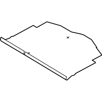 Ford BE8Z-5813046-AA Carpet - Loading Compartment