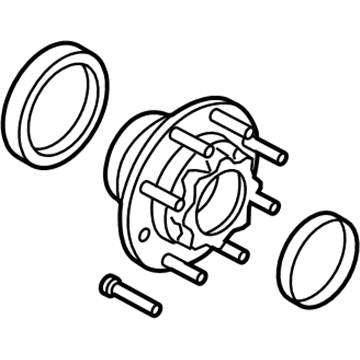 Ford 5C3Z-1109-CC Hub Assembly