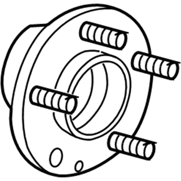 Lincoln BT4Z-1104-B Hub Assembly