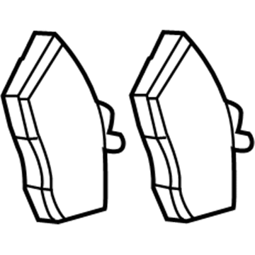 Lincoln FB5Z-2200-C Brake Pads