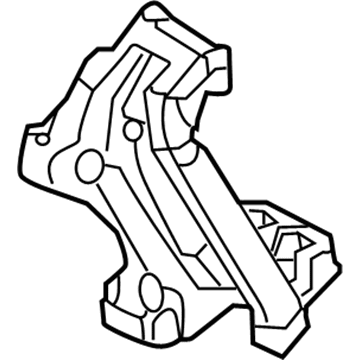 Lincoln Brake Caliper Bracket - FB5Z-2B511-B