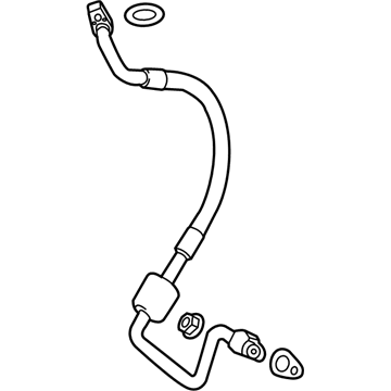 Ford F1FZ-19D742-B Center Pressure Hose