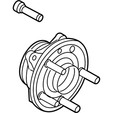 Lincoln BT4Z-1104-B Hub