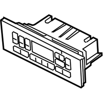 2003 Lincoln Navigator HVAC Control Module - 2L7Z-19980-AA