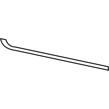 Ford F1TZ-7821453-A Weatherstrip Assy - Door Window