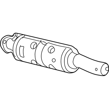 2002 Ford Excursion Catalytic Converter - 2C3Z-5E212-AA