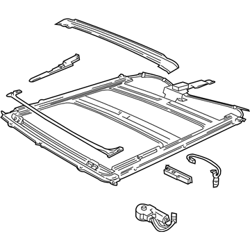 Ford 1L3Z-1851070-A Frame Assembly