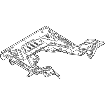 Ford 9C2Z-1511135-A Pan Assembly - Floor