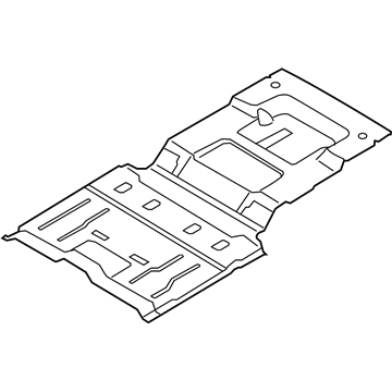 Lincoln 9L1Z-4011215-A Rear Floor Pan