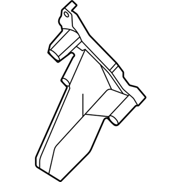 Lincoln JX6Z-3B139-B Column Assembly Upper Bracket