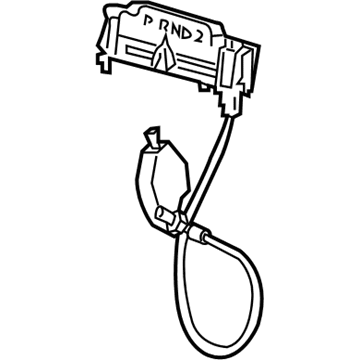 Ford 4L3Z-7A110-AA Gear Shift Indicator