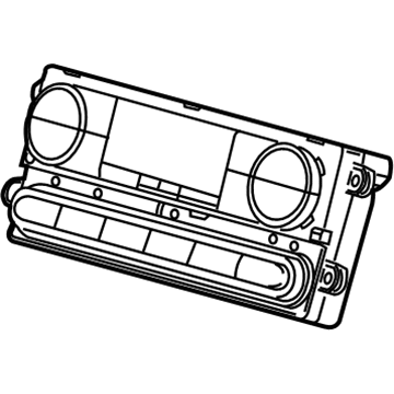 Lincoln 7L3Z-19980-A Dash Control Unit