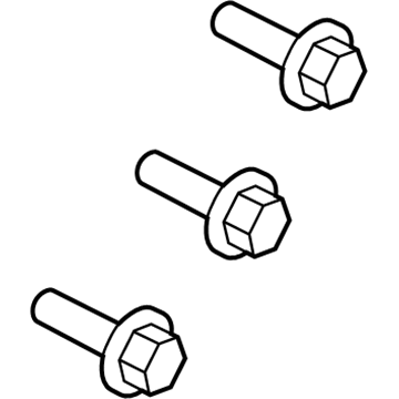 Ford -W503278-S437 Belt Tensioner Bolt