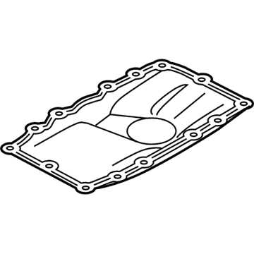 Ford 5R3Z-6675-AA Lower Oil Pan